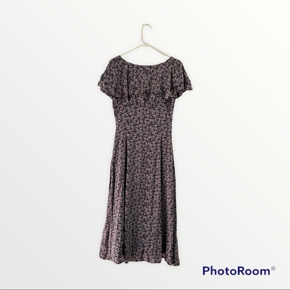 FREE PEOPLE Floral, Ruffles Maxi dress - Picture 2 of 10